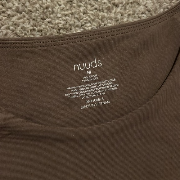 NUUDS long sleeve crew neck body suit - Picture 5 of 6